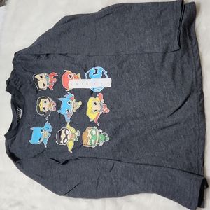 New Justice League Long Sleeve Graphic T-shirt  - Boys Medium